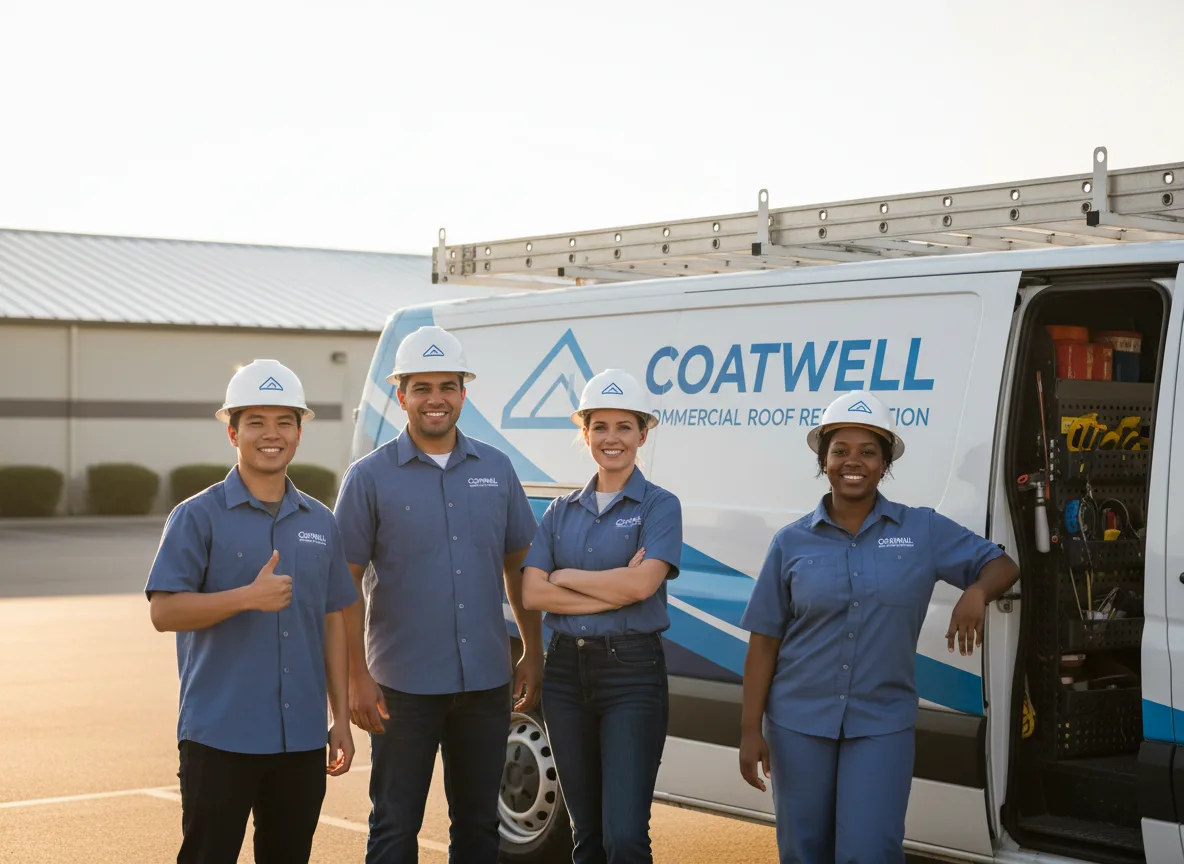 Commercial roof coating company in Magnet, NE